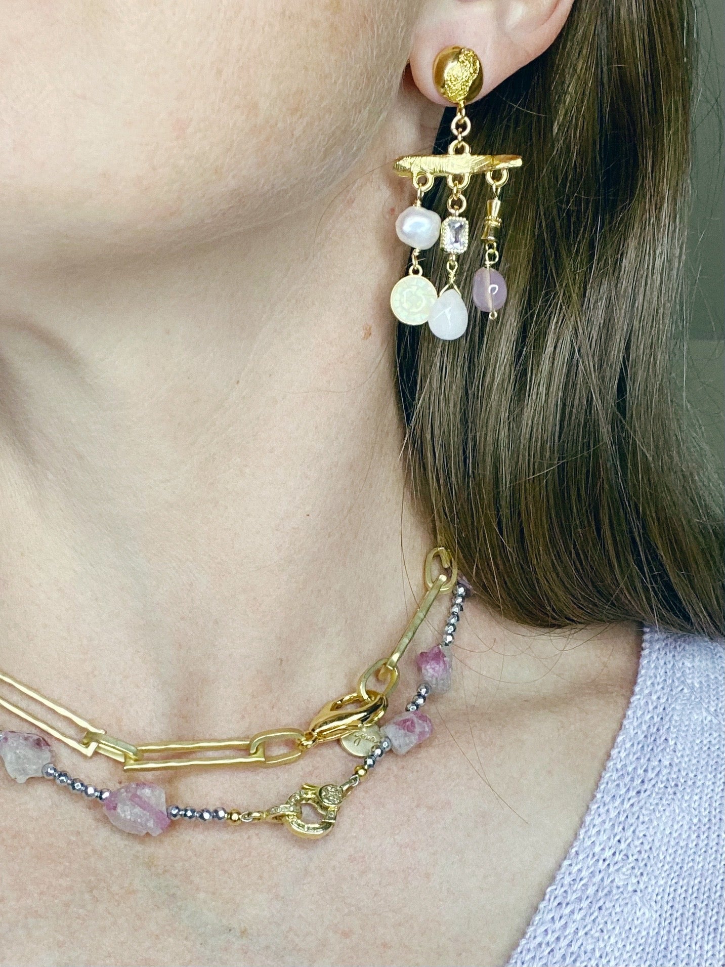 Links Necklace-16 Inch