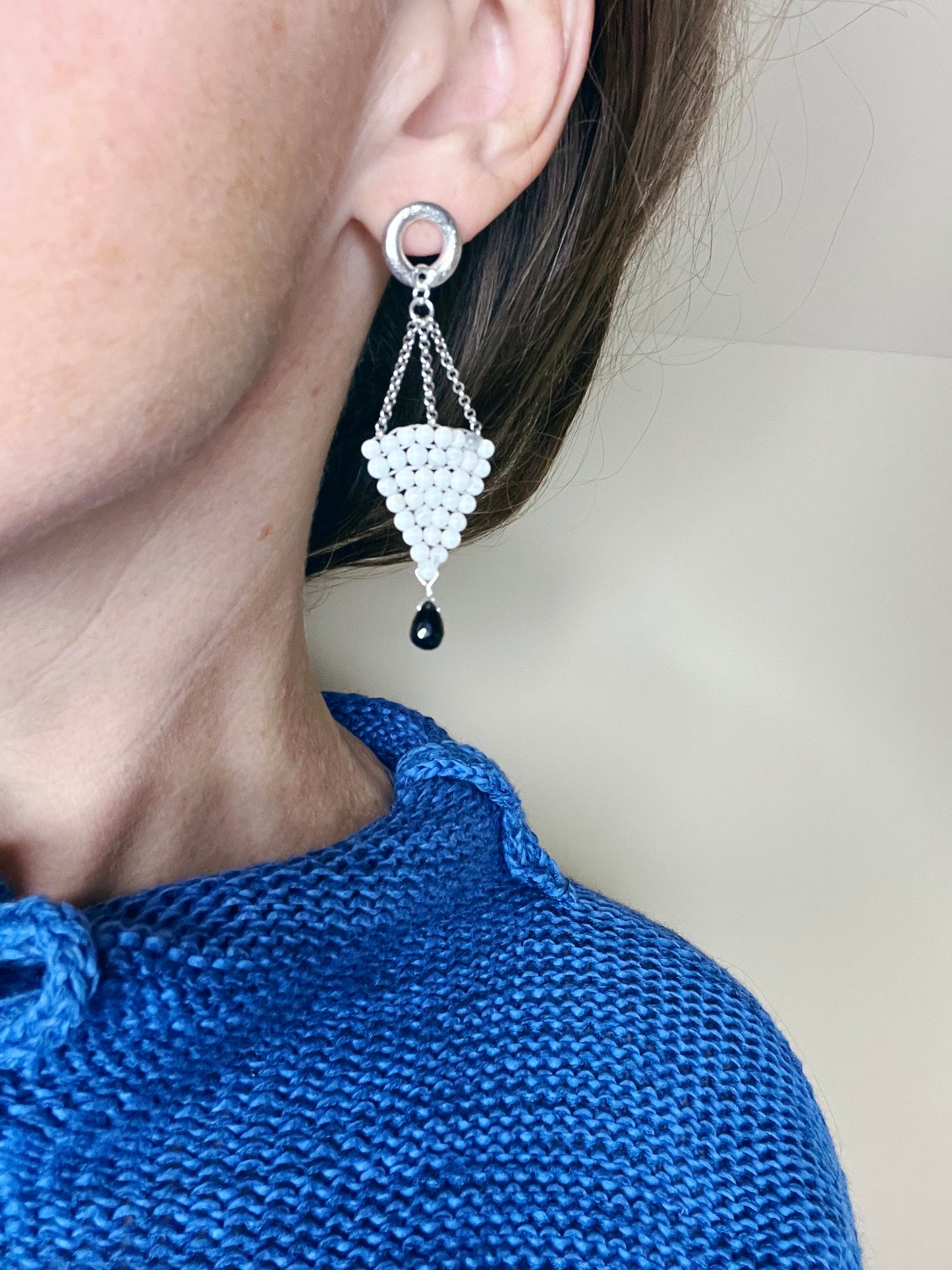Travis Earring- 2 Stone Options