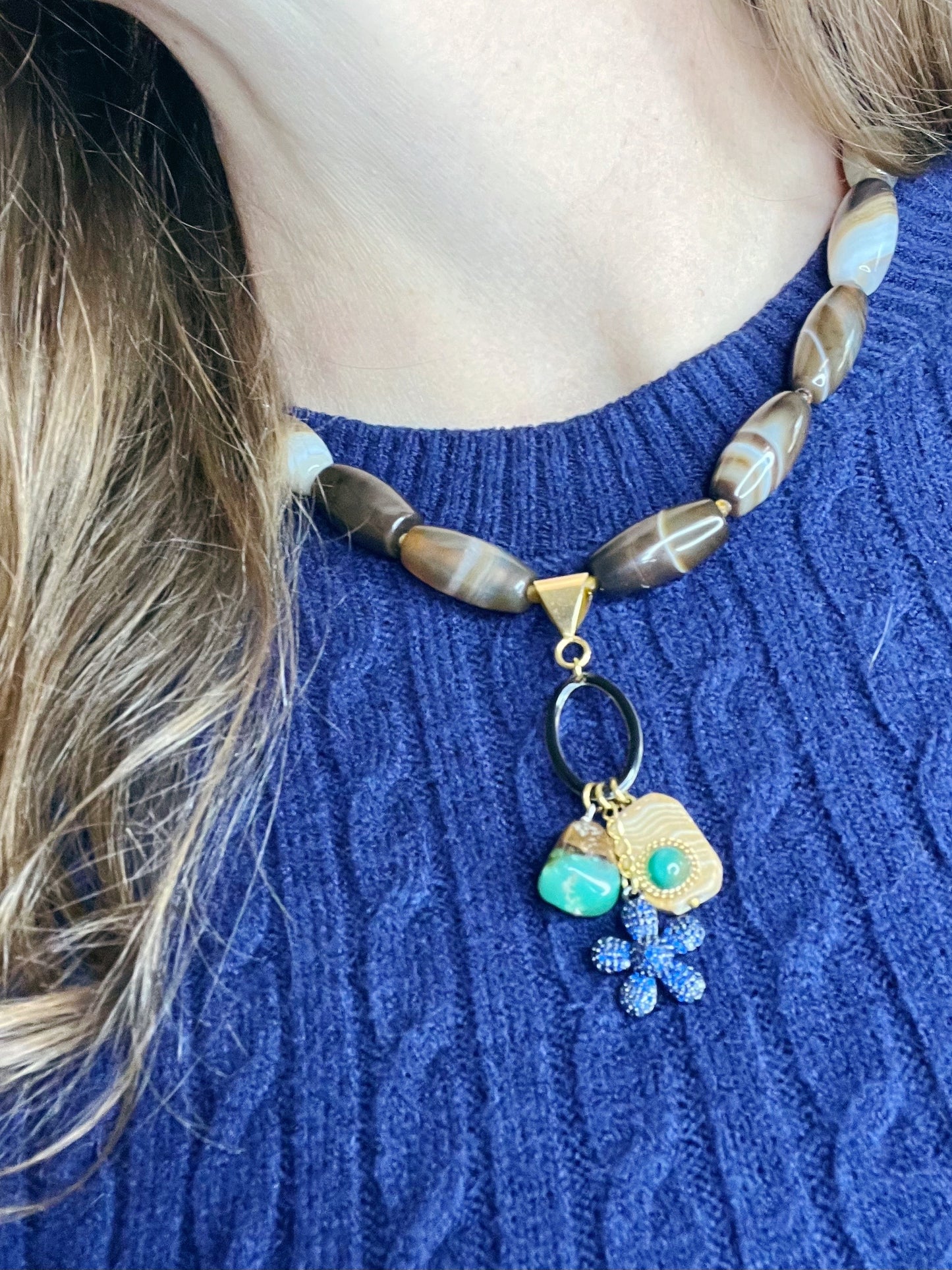 Cluster Charm Necklace