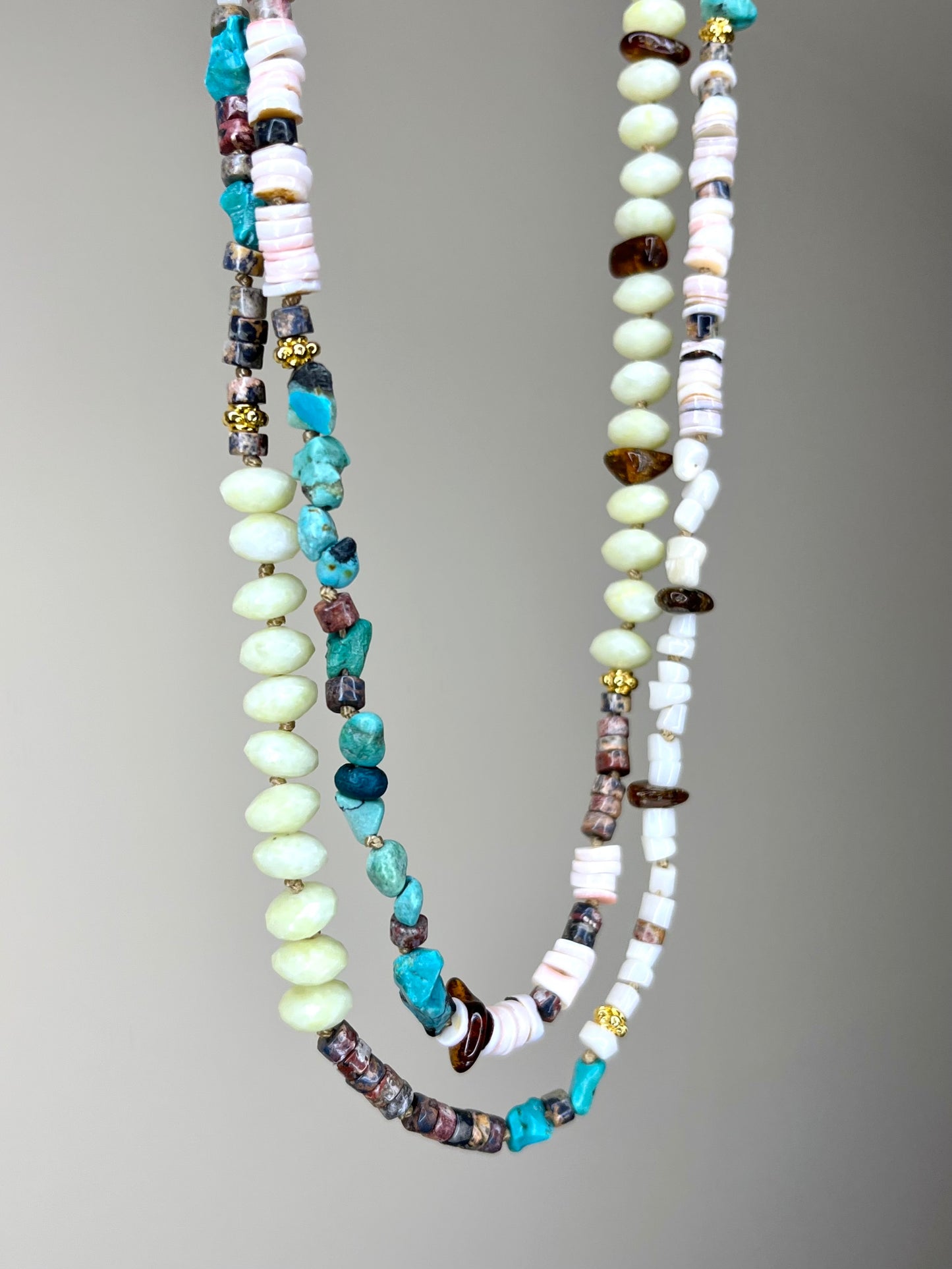 Natural Hand Knotted Necklace