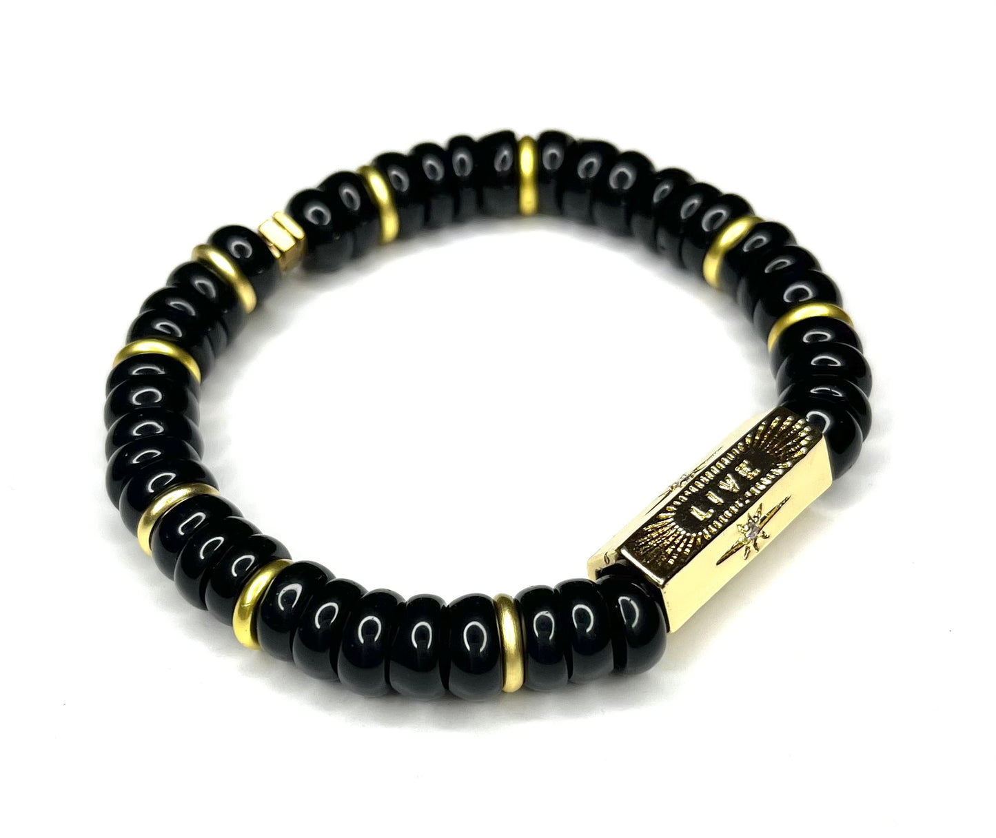 Rondelle Stretch Bracelets (3 options)