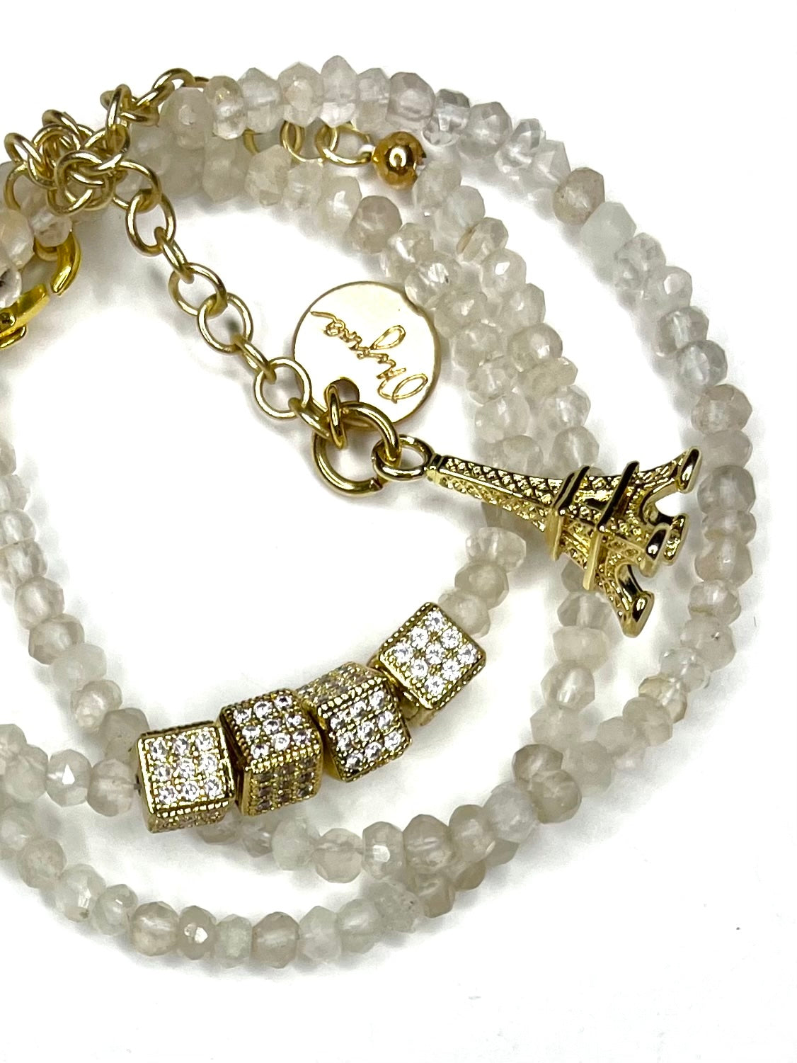 Pale Citrine Necklace