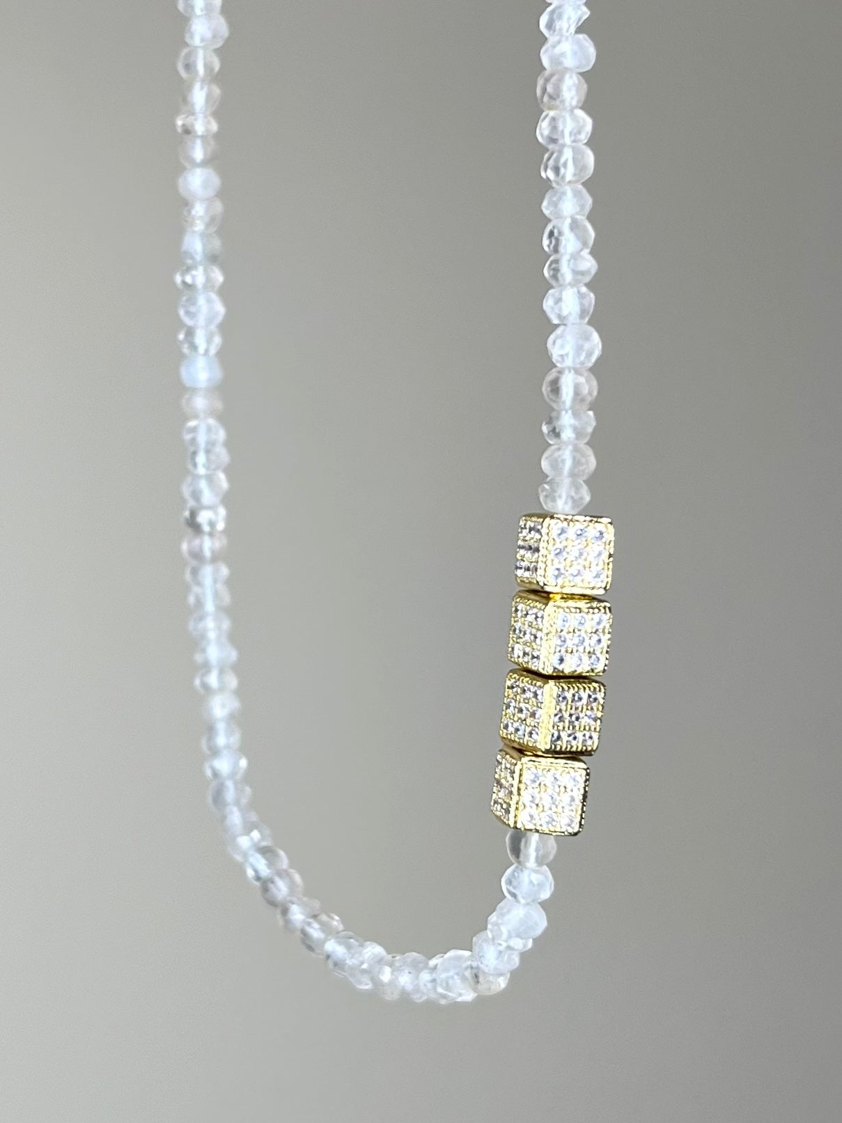 Pale Citrine Necklace