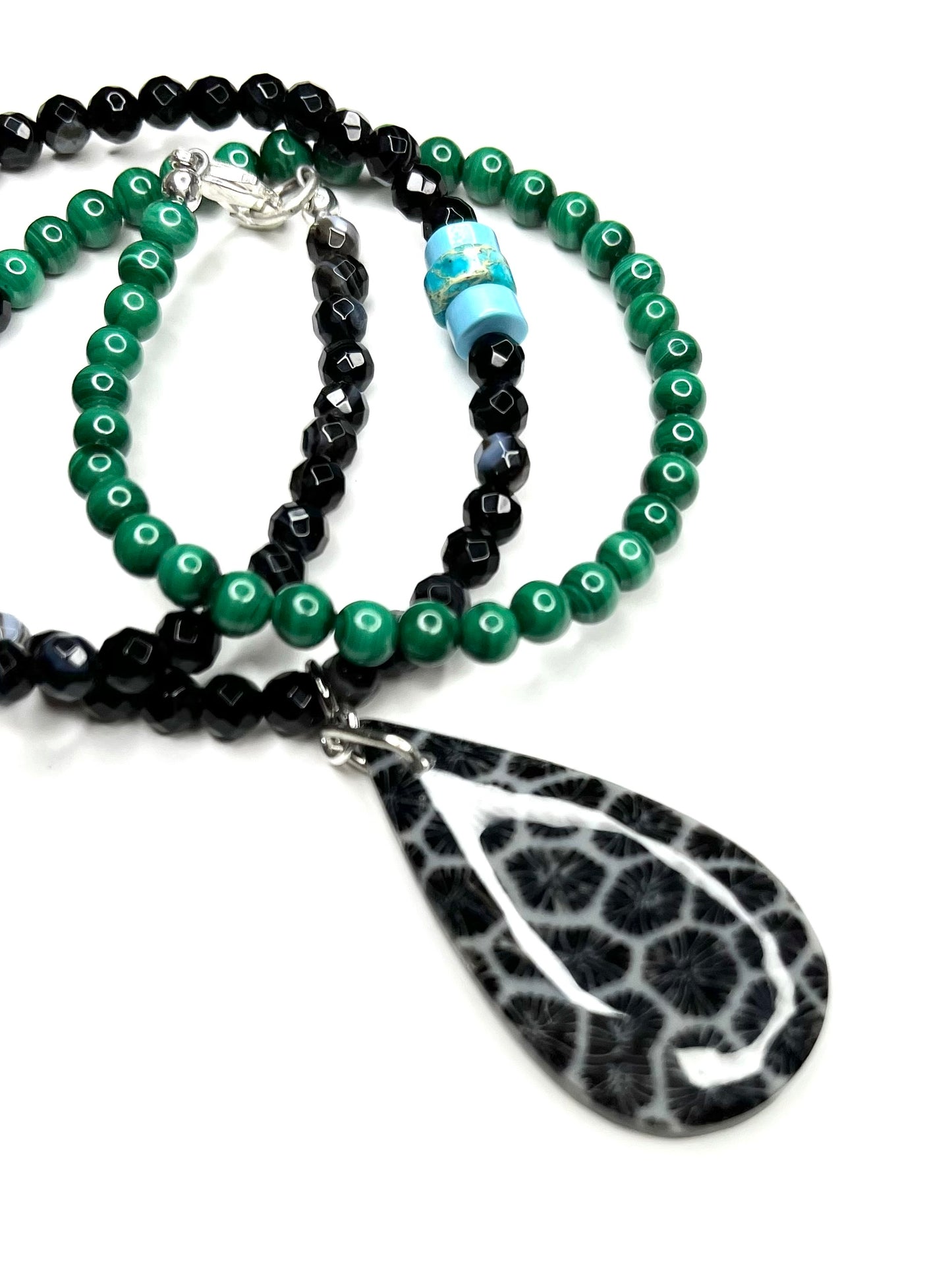 Snakeskin Agate Necklace