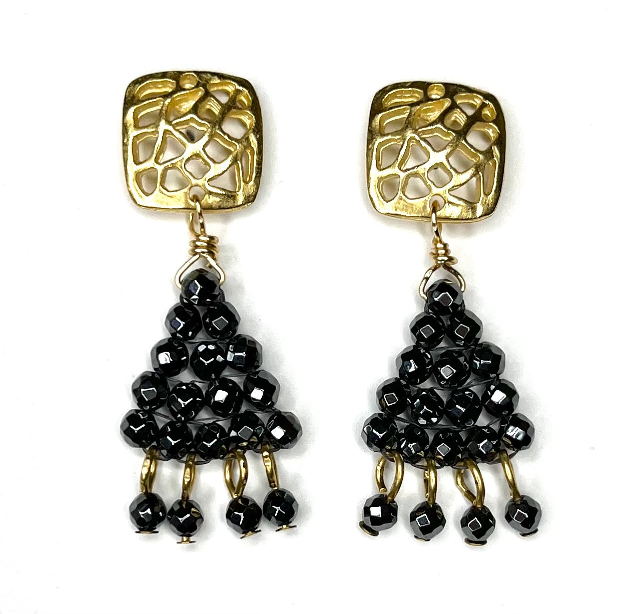 Mini Woven Earring