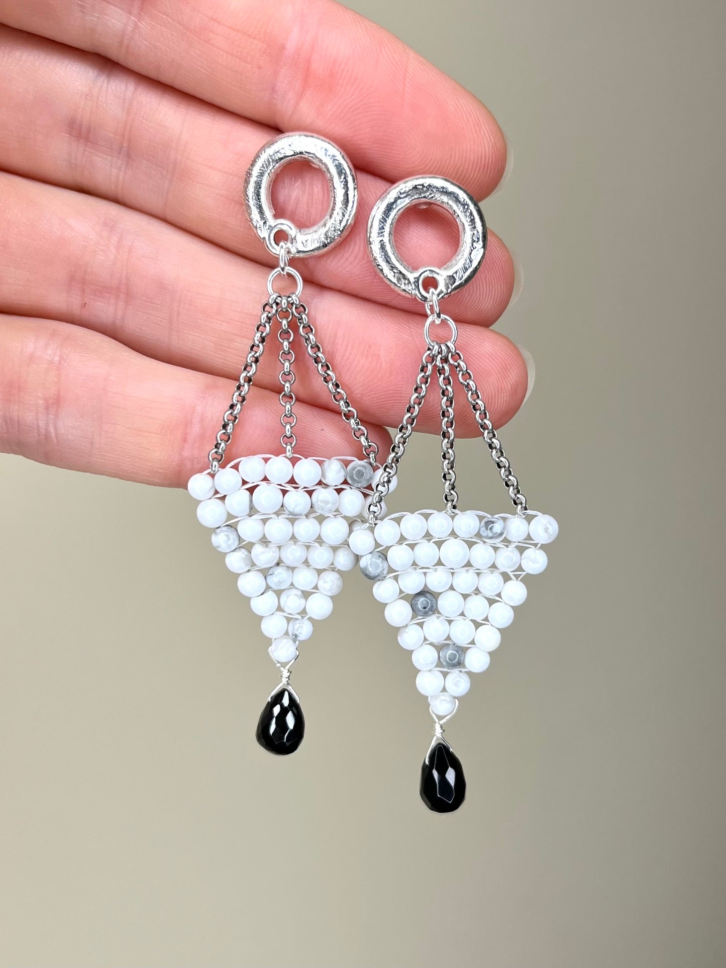 Travis Earring- 2 Stone Options