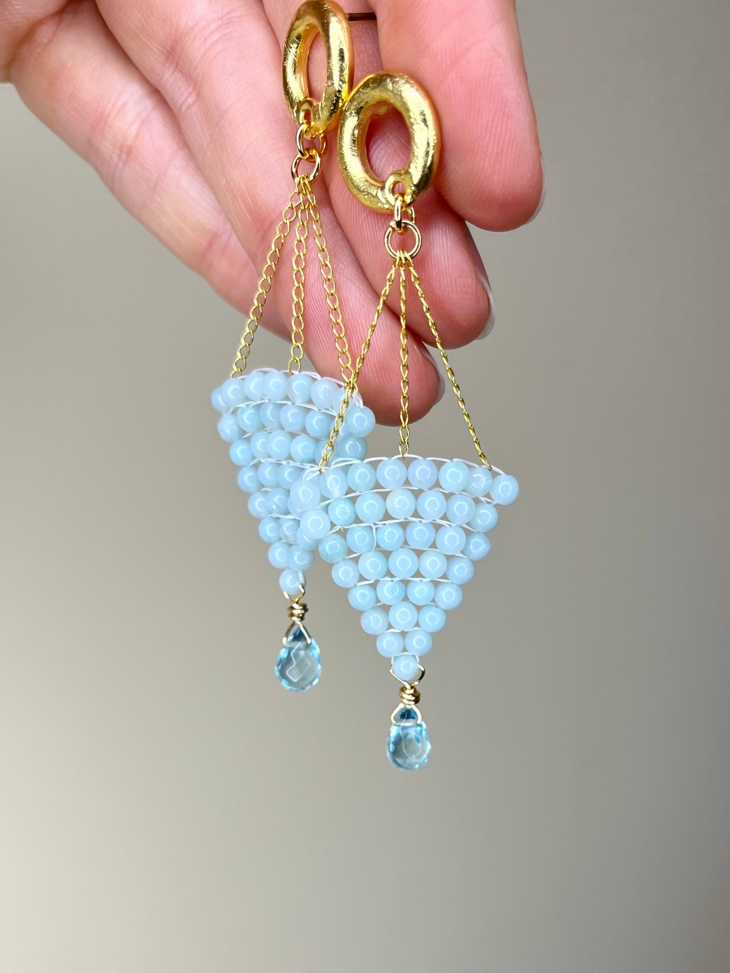 Travis Earring- 2 Stone Options