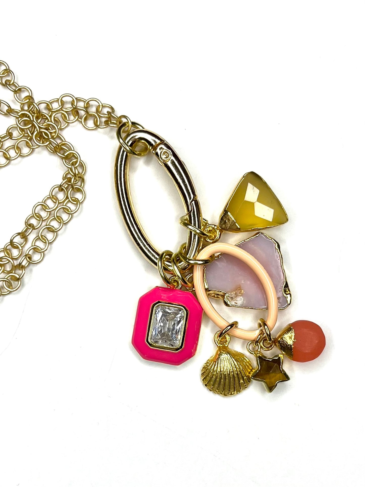 Cluster Charm Necklace (2 color options)