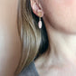 Pink Opal Drop Earring