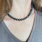 Hand Knotted Peacock Pearl Choker