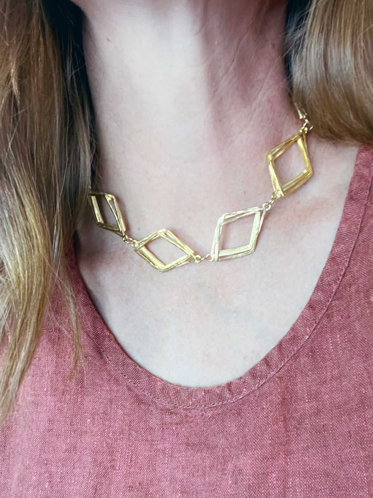 Diana Hand Made Chain Necklace
