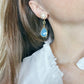 Blue Chalcedony Earring