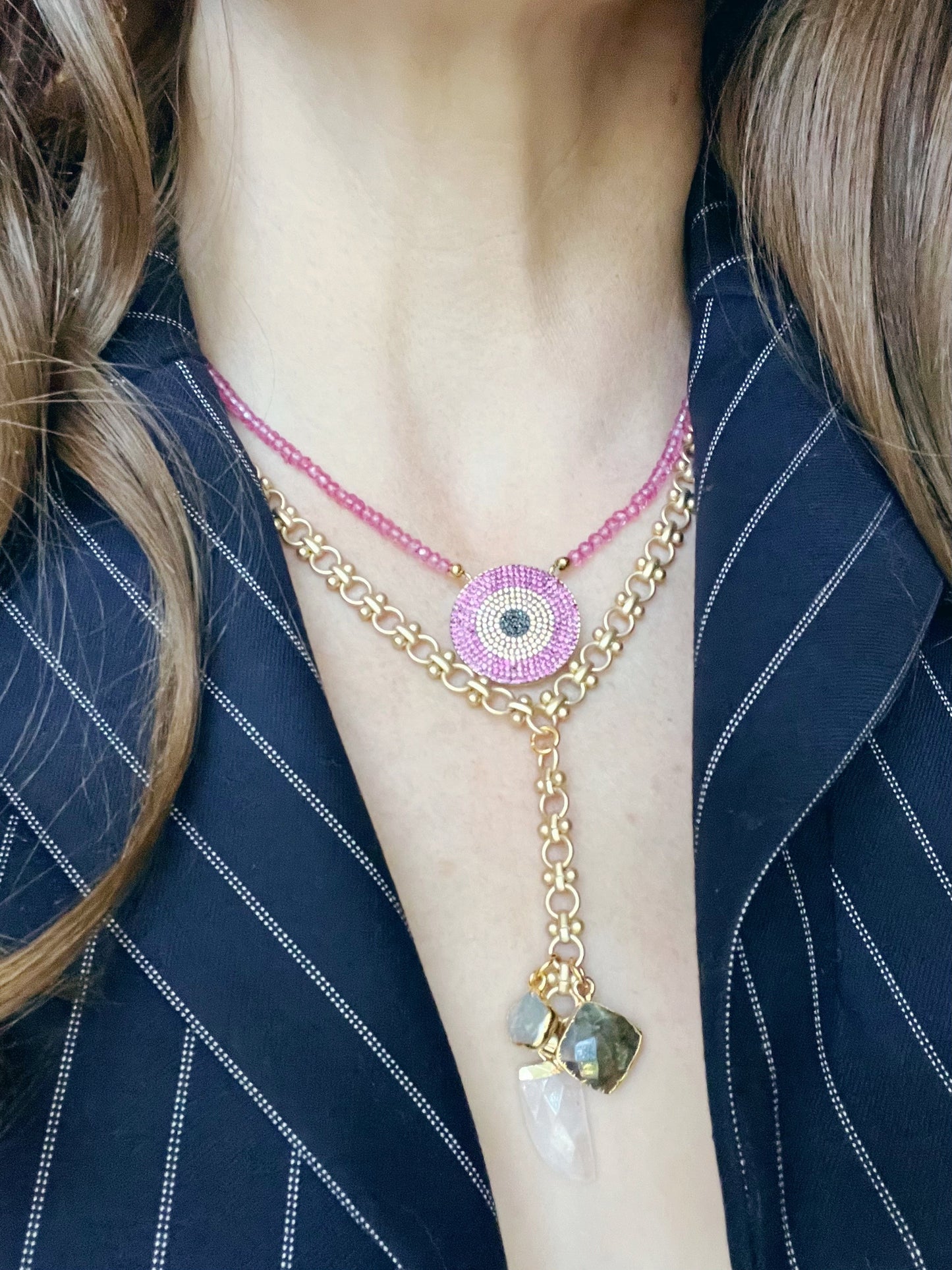 Raspberry Sorbet Necklace