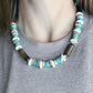 Textural Statement  Necklace