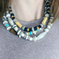 Textural Statement  Necklace