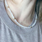 Rose Quartz and Moonstone Short Necklace
