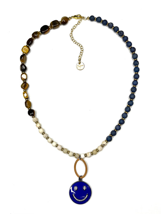 Smiley Face  Necklace