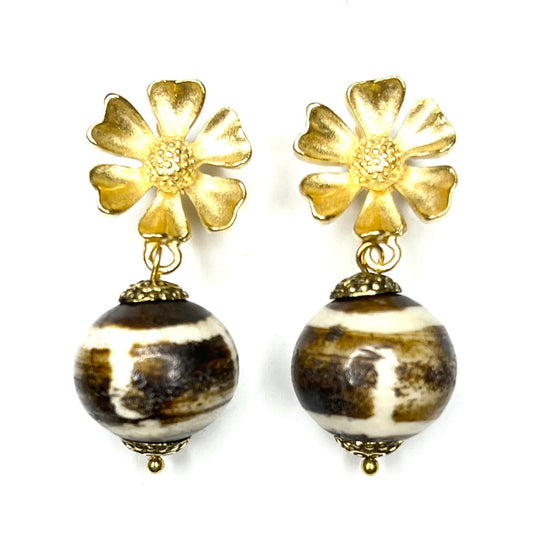 Vintage Bead Earring