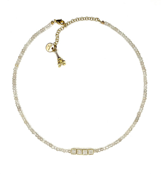 Pale Citrine Necklace