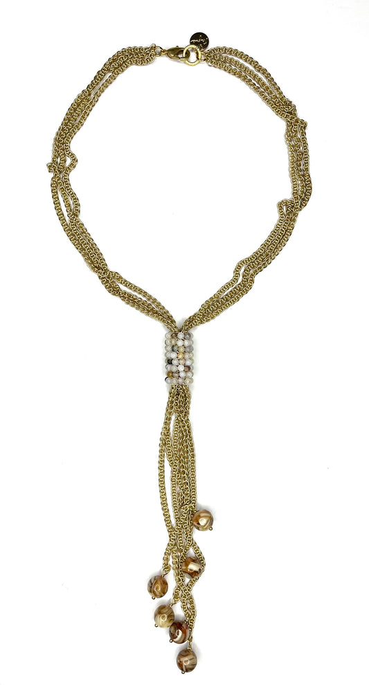 Short Y Necklace