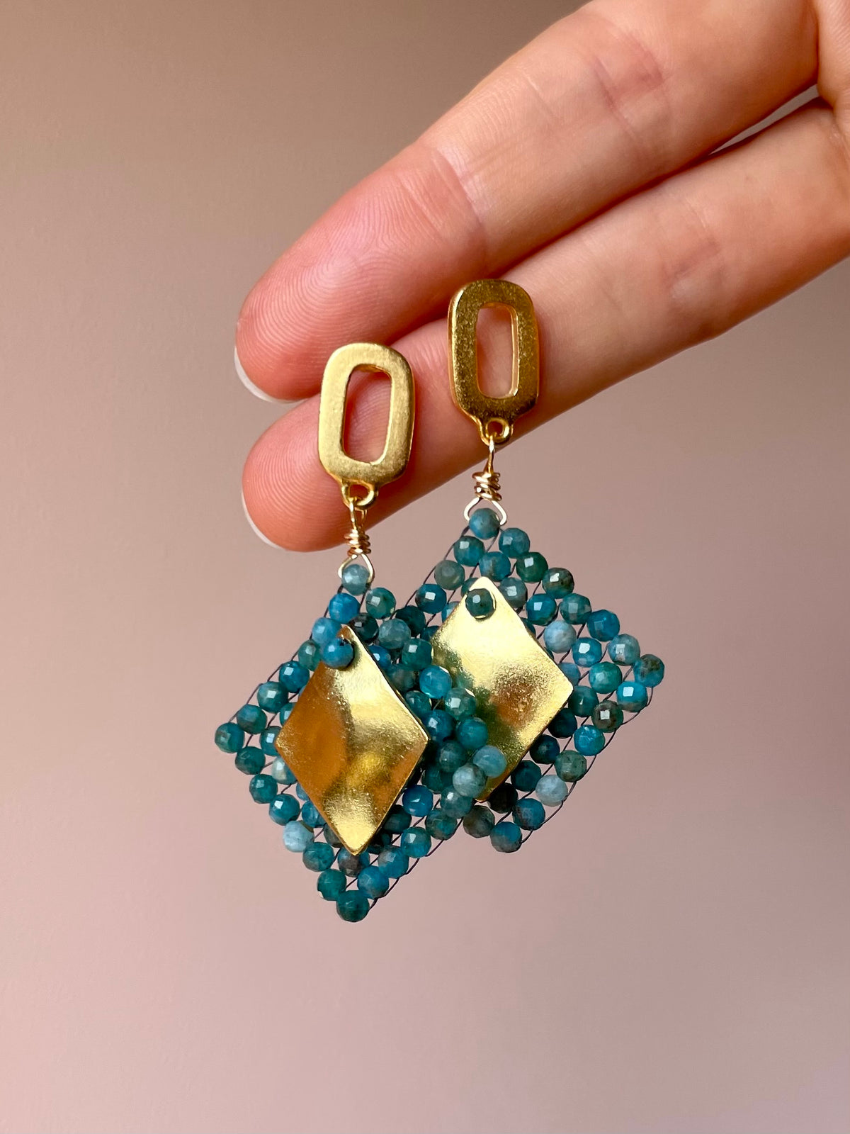 Stacy Earring- Apatite