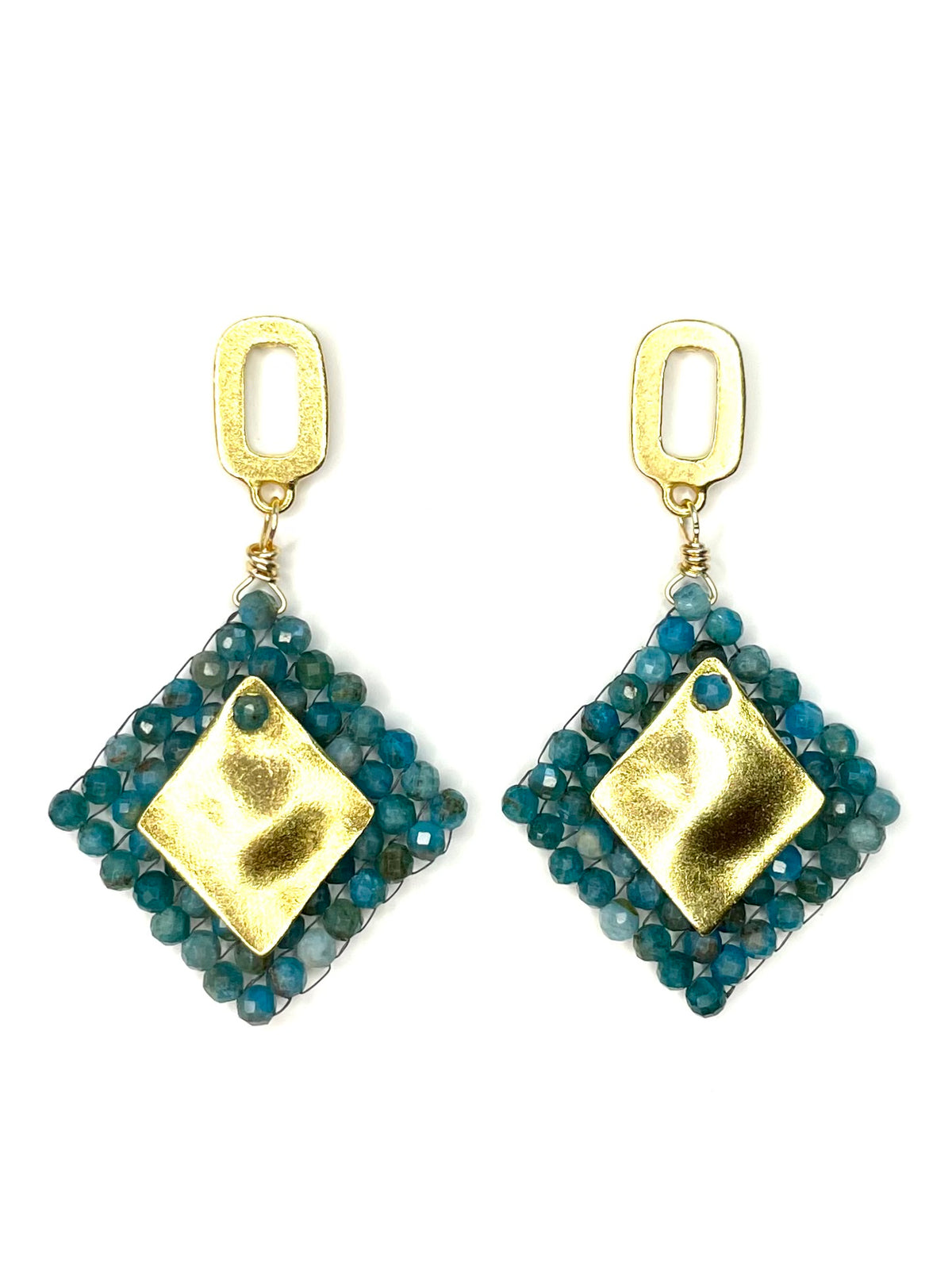 Stacy Earring- Apatite