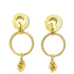 Flower and Leaf Earring