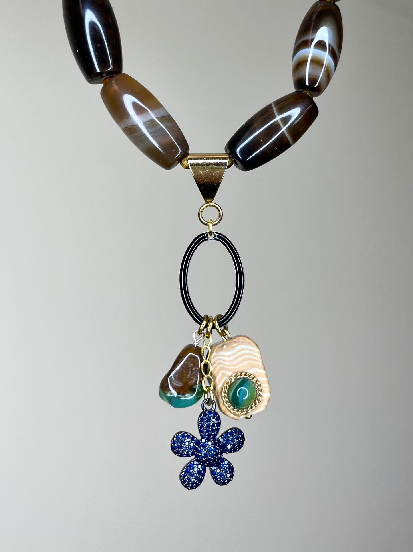 Cluster Charm Necklace