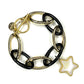 Carabiner Bracelet- Star Charm