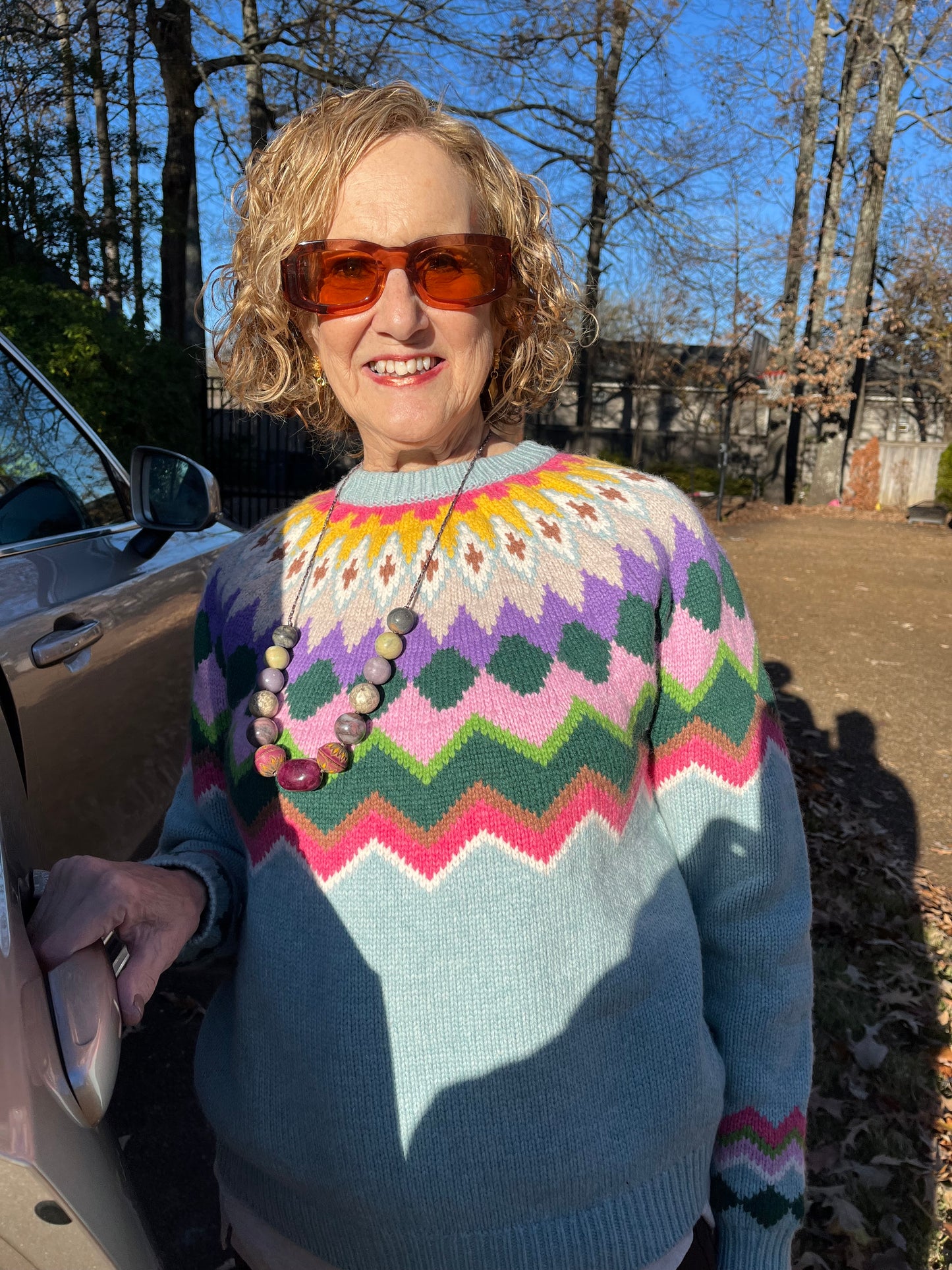 Mixed Gemstones on Cord with Slider