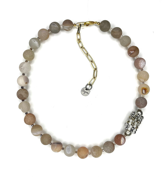 Druzy Agate Necklace