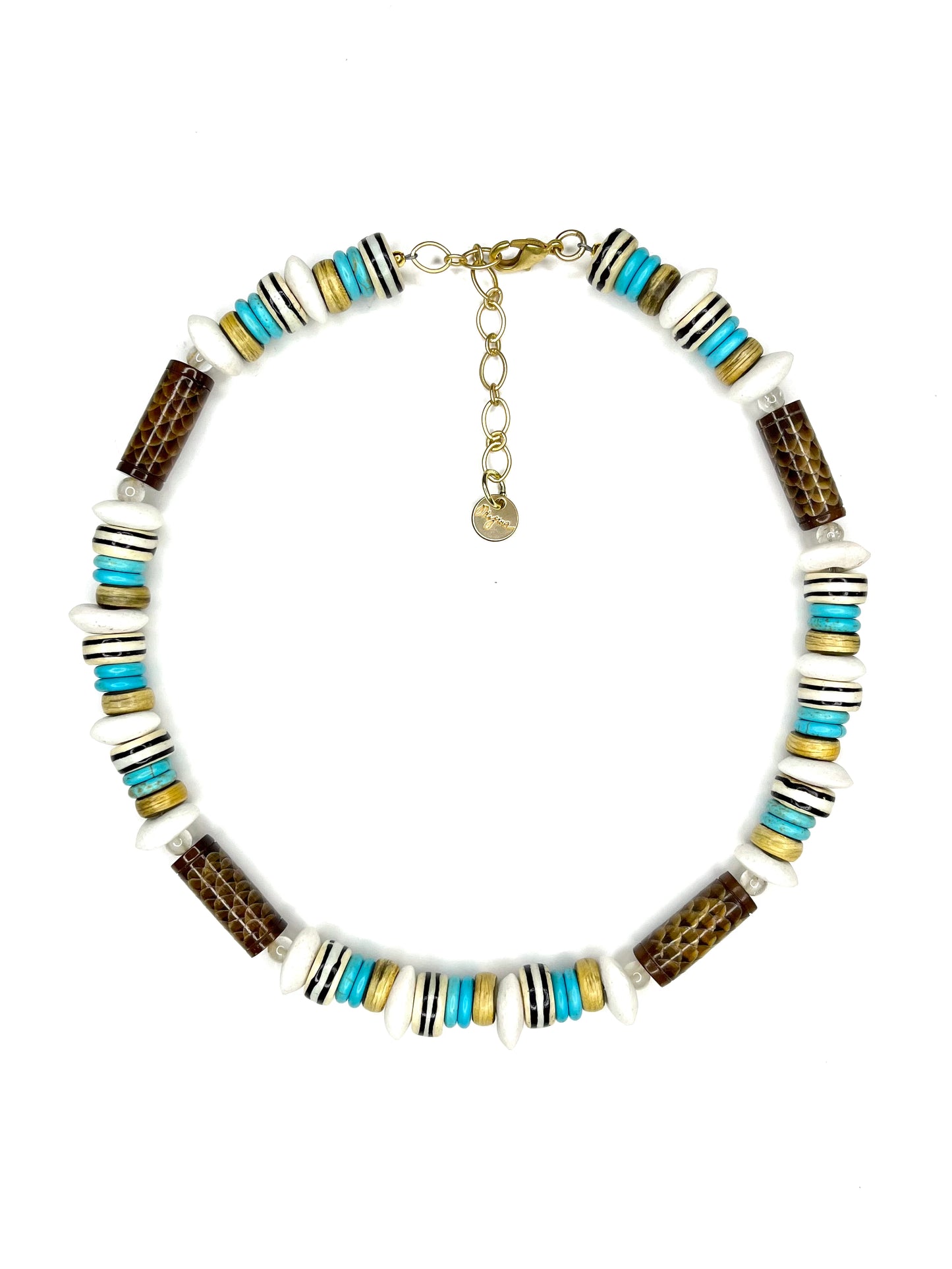 Textural Statement  Necklace