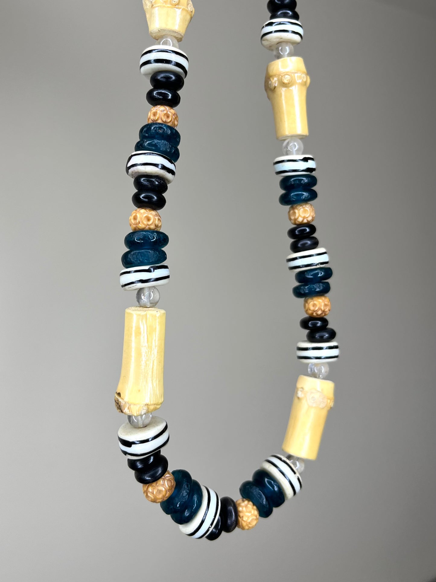 Mixed Media Statement Necklace