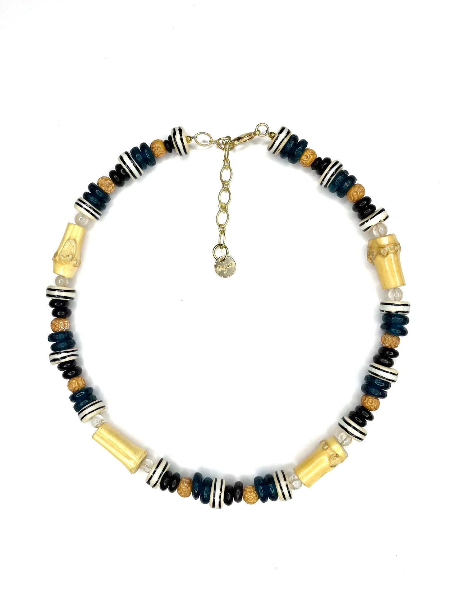 Mixed Media Statement Necklace