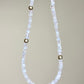 Rose Quartz and Moonstone Short Necklace