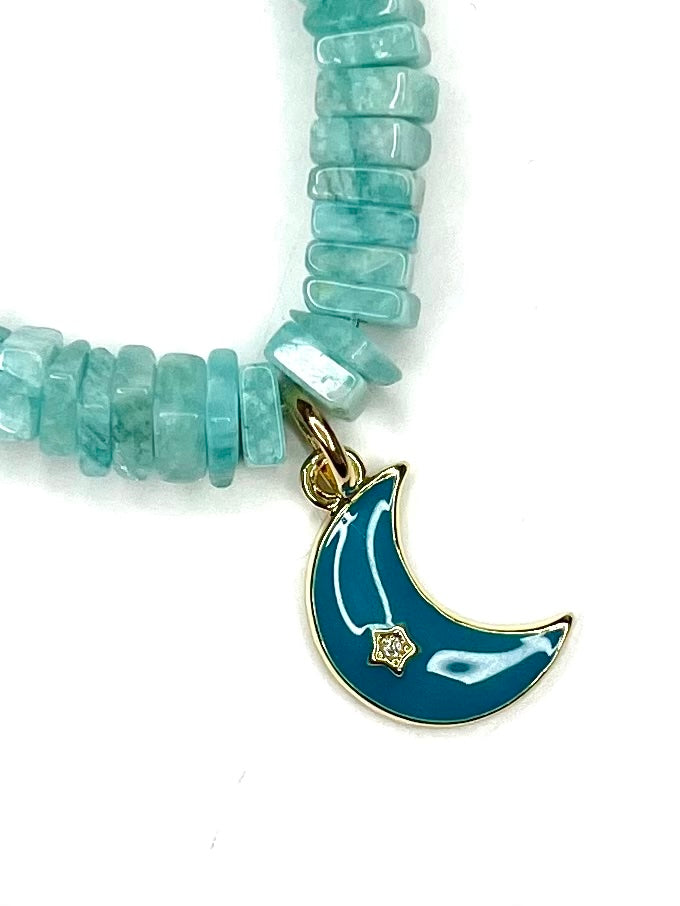 Amazonite Heshi Stretch Bracelet