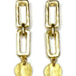 Gold Moderna Earring
