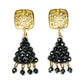 Mini Woven Earring (2 stone options)