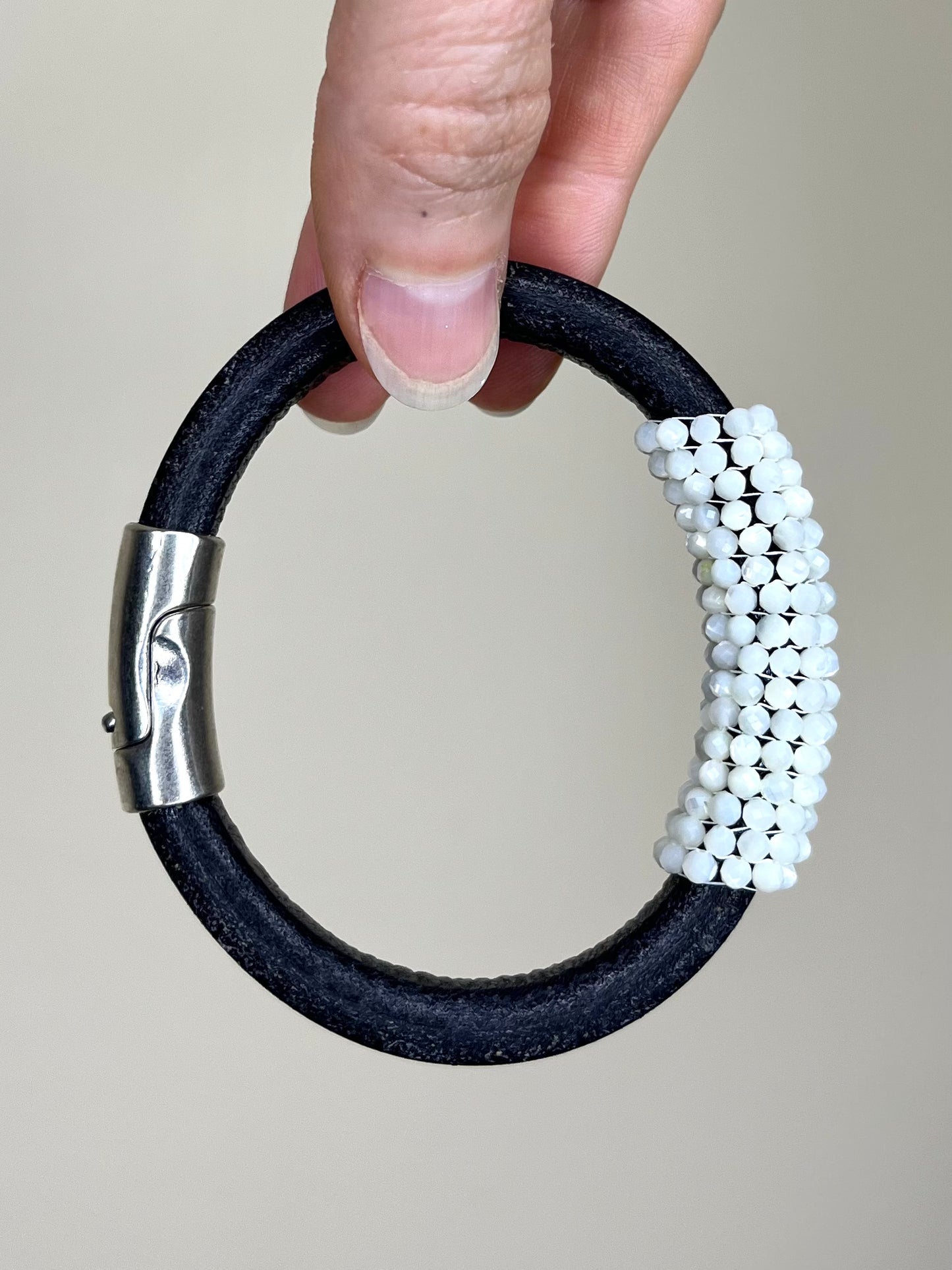 Mixed Media Woven Bracelets