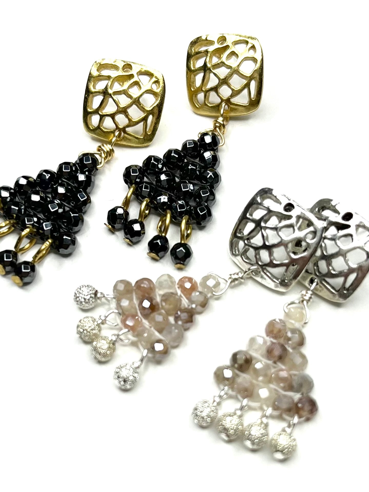 Mini Woven Earring