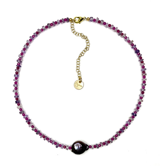 Amethyst Choker