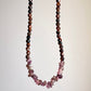 Red Tiger Eye and Ruby Necklace