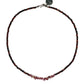 Red Tiger Eye and Ruby Necklace