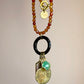 Carnelian Charm Necklace