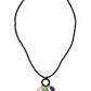 Black Agate Charm Necklace