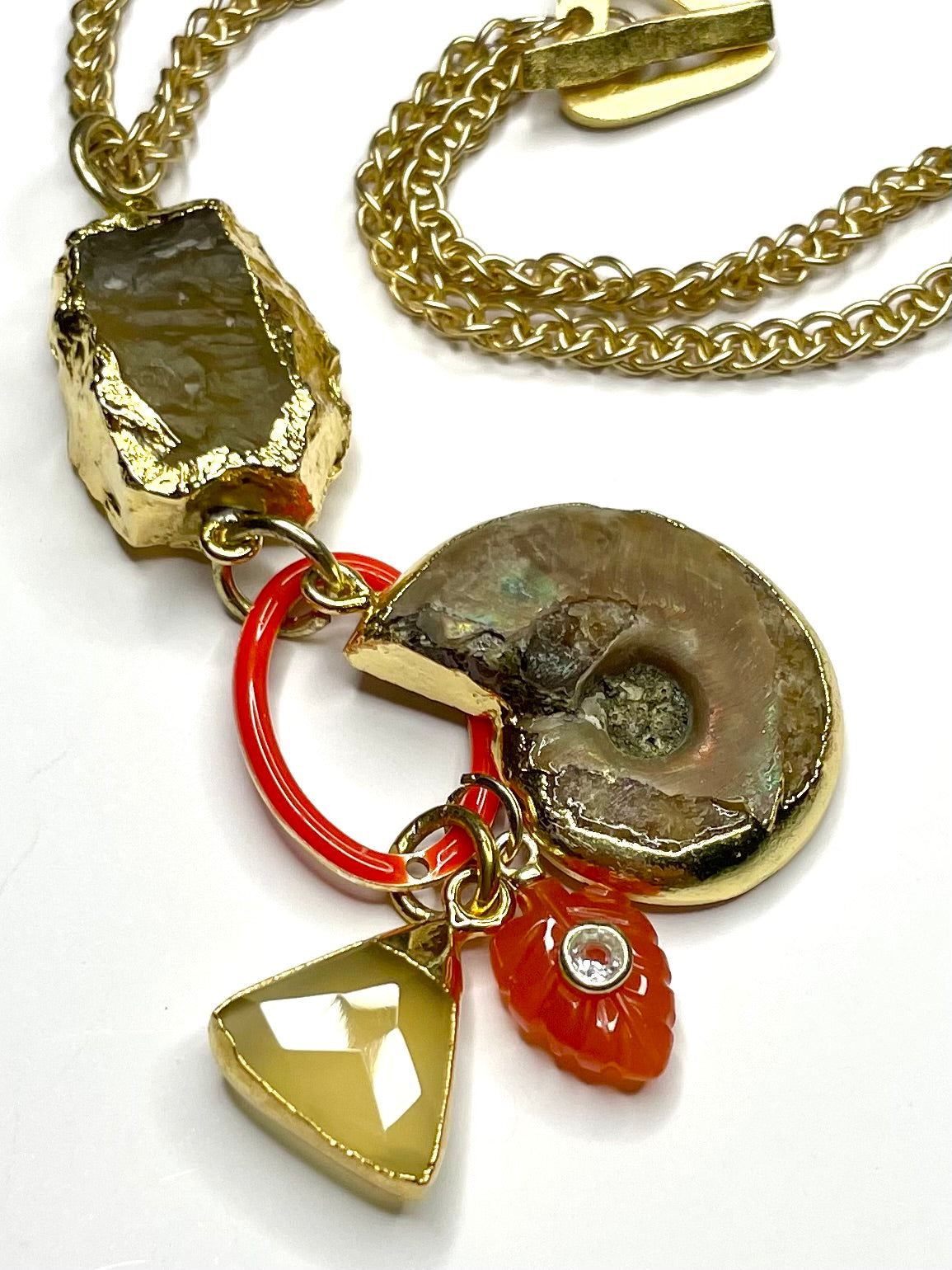Nautilus Charm Necklace