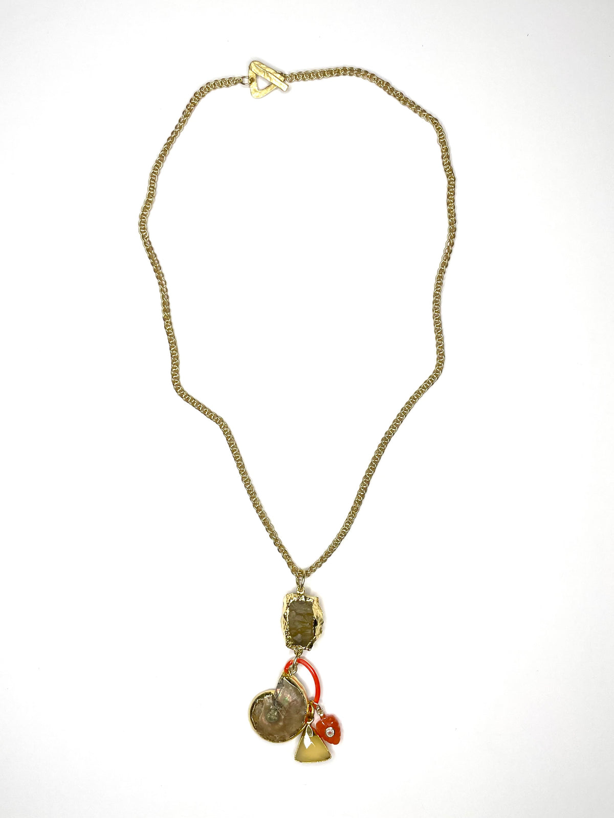 Nautilus Charm Necklace