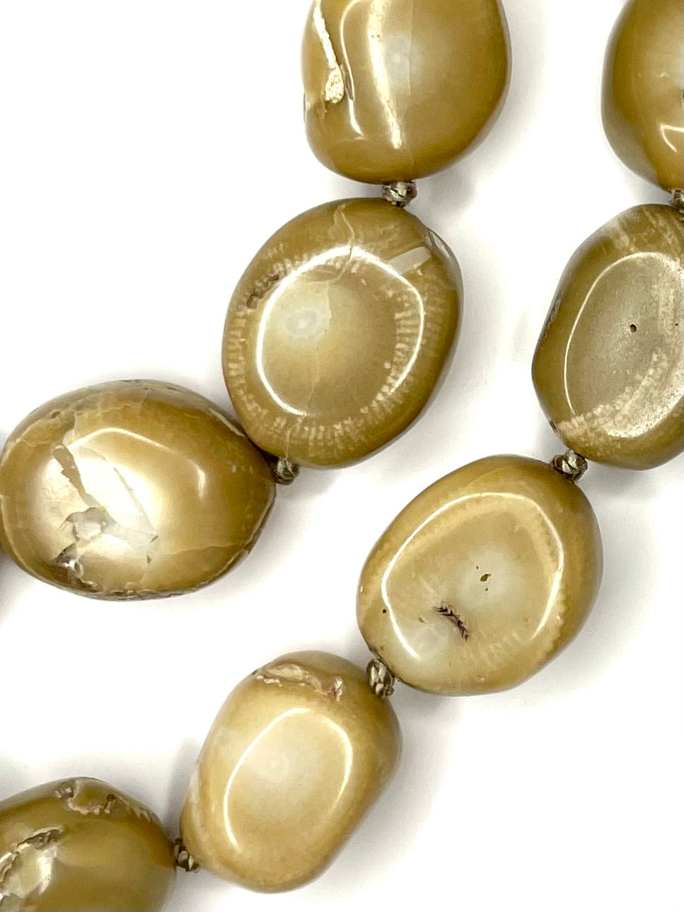 Hand Knotted Yellow Jasper Choker