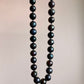 Hand Knotted Peacock Pearl Choker