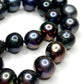 Hand Knotted Peacock Pearl Choker